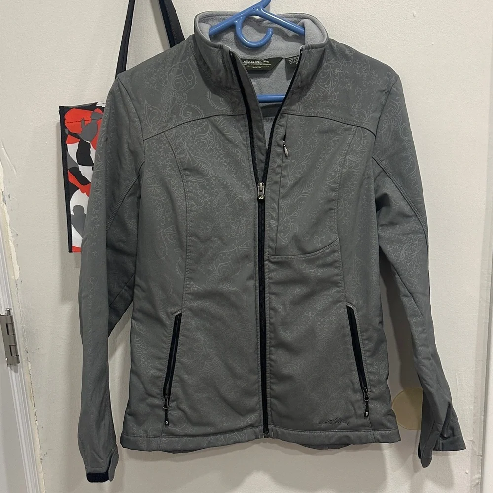 Eddie Bauer Women's Gray Ski Jacket - Picture 1 of 3